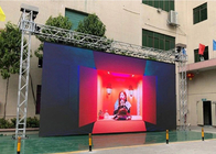 Предпосылки шоу экрана приведенного движимости P4.81 стена на открытом воздухе арендной видео-