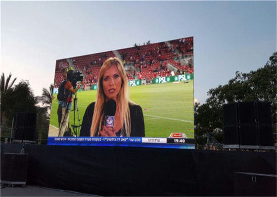 Веатерпрооф на открытом воздухе экран приведенный СМД для рекламировать панель 110-220в приведенную Ргб энергосберегающую