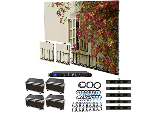 Экраны LED для аренды сцены P1.95 P2.6 P2.97 P3.91 500*500 мм Модуль жесткого соединения