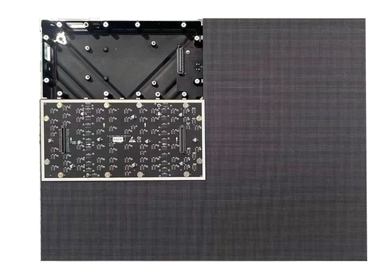 P1.25 Внутренний RGB светодиодный экран 640 * 480 мм Алюминиевый шкаф для церкви с узлом связи