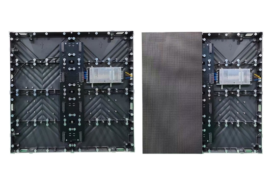 P1.25 Внутренний RGB светодиодный экран 640 * 480 мм Алюминиевый шкаф для церкви с узлом связи