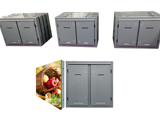 Внешние светодиодные цифровые вывески на стене/столпе 110-240v AC City Street