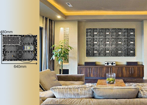 Домашний театр Алюминий Легкий вес LED экран Бесшовная простая установка