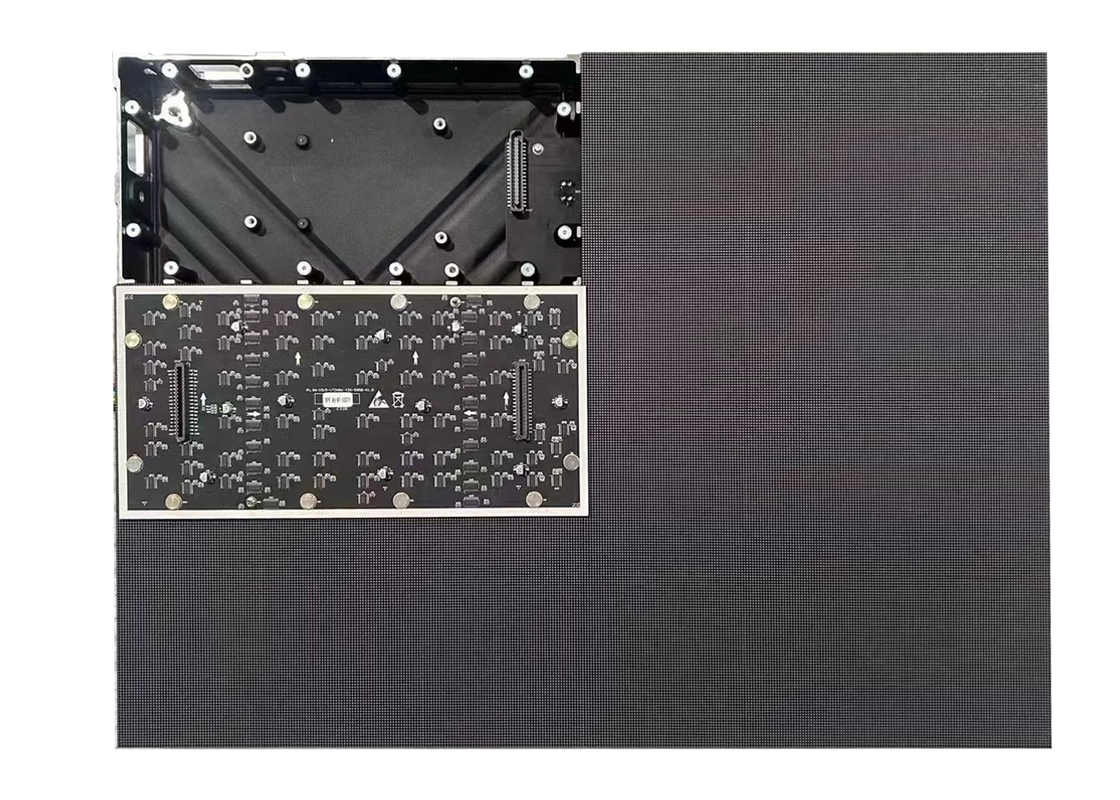 P1.25 Внутренний RGB светодиодный экран 640 * 480 мм Алюминиевый шкаф для церкви с узлом связи