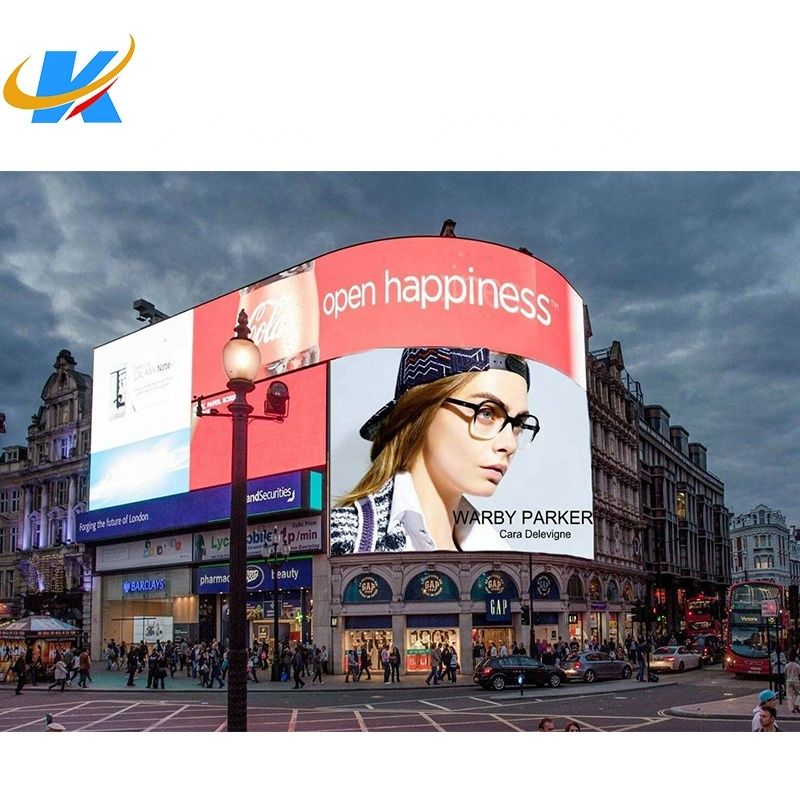 P10 Внешний светодиодный щит 6500cd/sqm Полный цветный дисплей